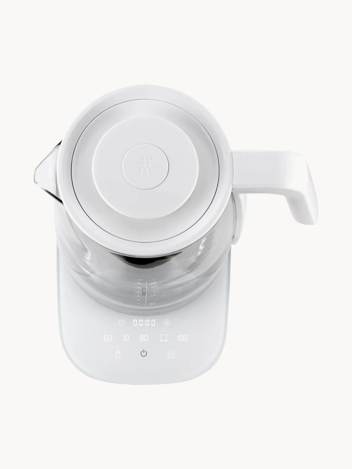 Online ZWILLING Bouilloire en verre avec infuseur Enfinigy, 1,7 L Blanc, argenté