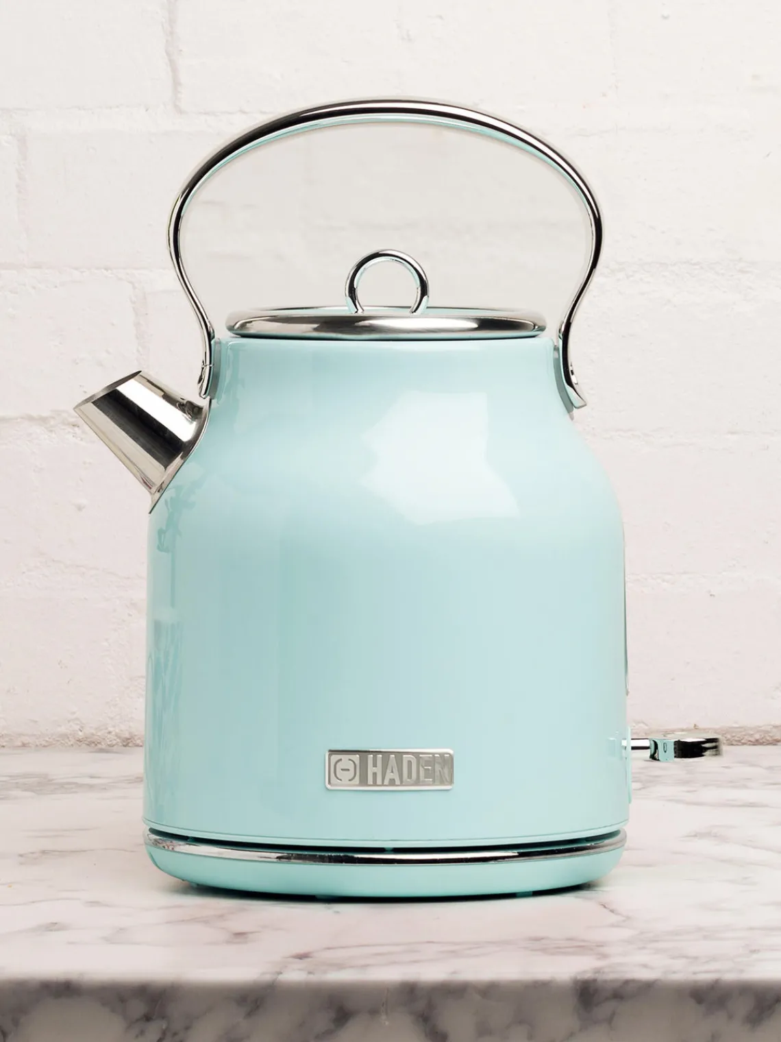 Outlet Haden Bouilloire Heritage, 1,7 L Turquoise, argenté