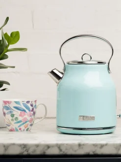 Outlet Haden Bouilloire Heritage, 1,7 L Turquoise, argenté