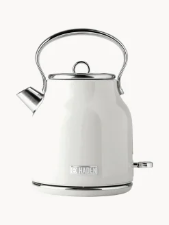 New Haden Bouilloire Heritage, 1,7 L Blanc, argenté