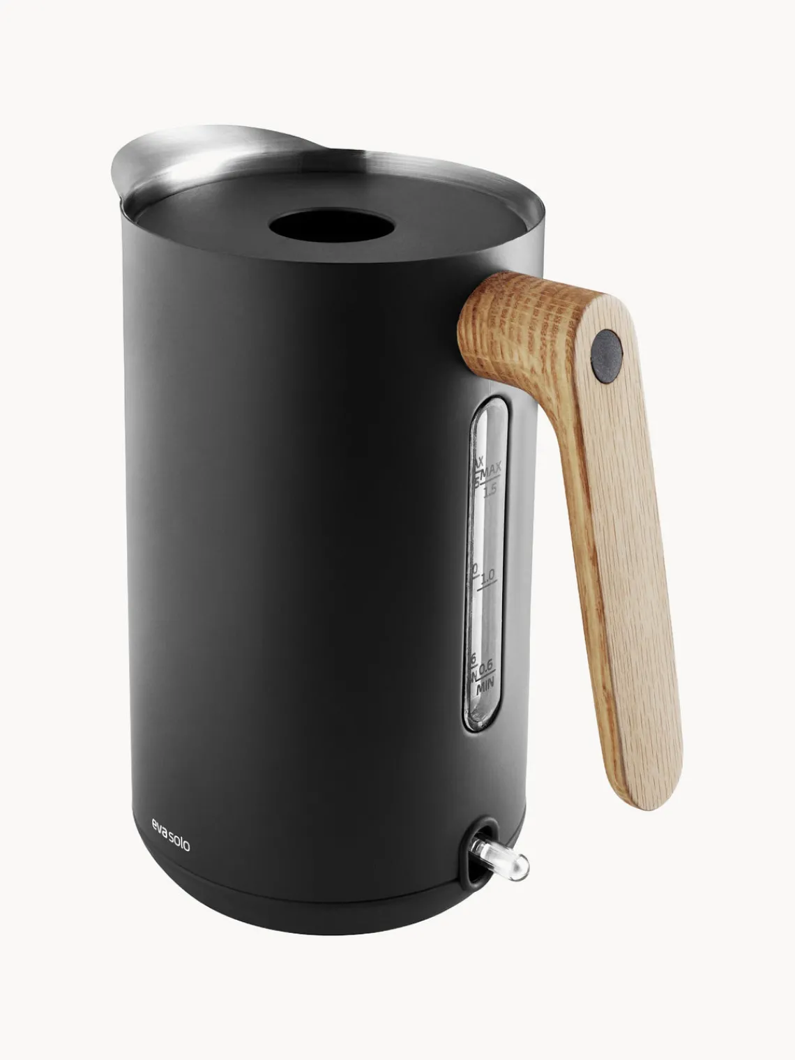 Discount Eva Solo Bouilloire Nordic Kitchen, 1,5 L Noir, bois de chêne