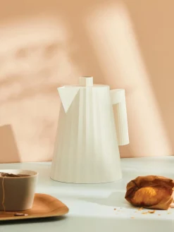 New ALESSI Bouilloire Plissé, 1 L Blanc