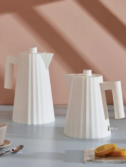 New ALESSI Bouilloire Plissé, 1 L Blanc