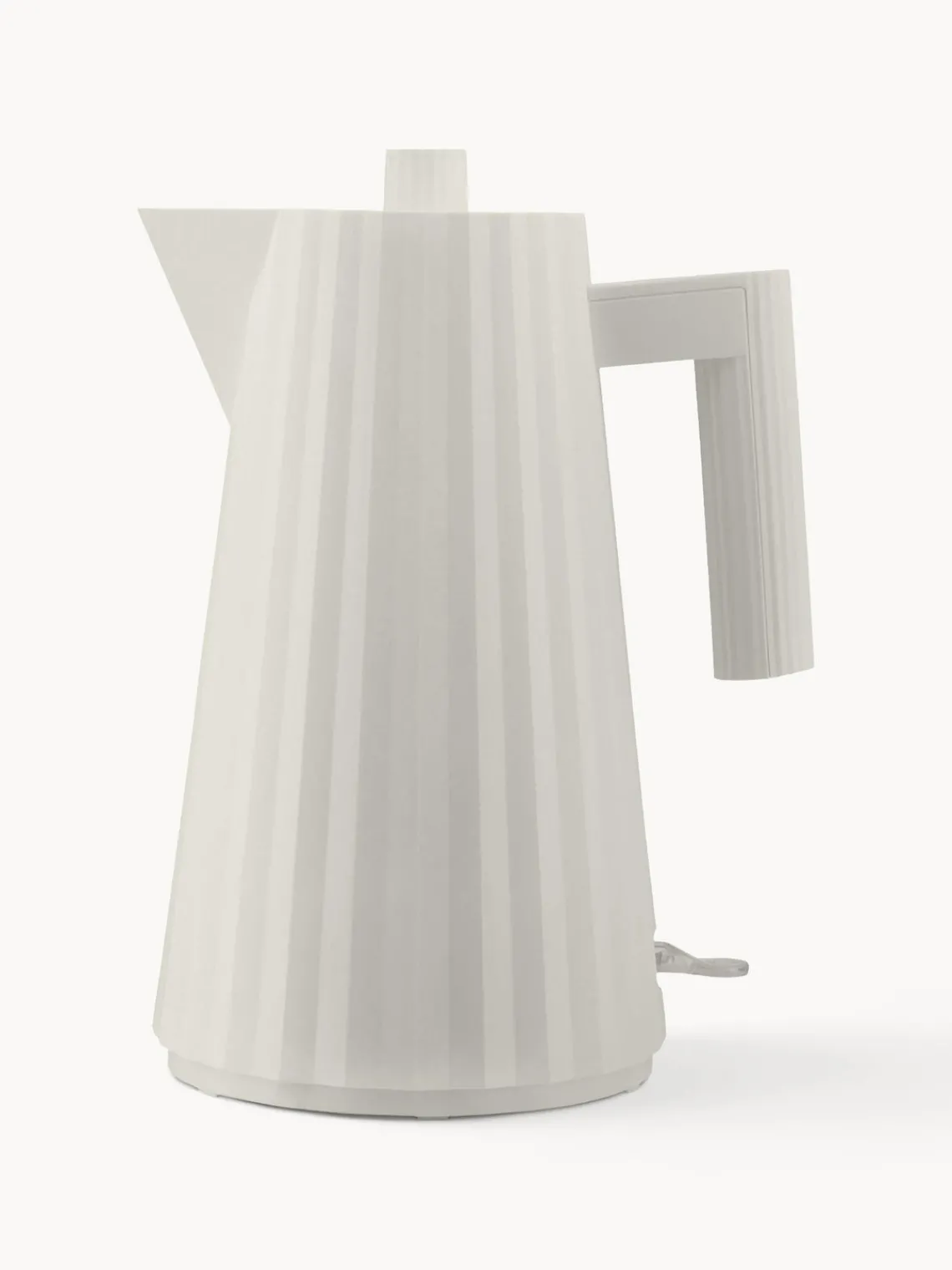 Hot ALESSI Bouilloire Plissé, 1,7 L Blanc cassé