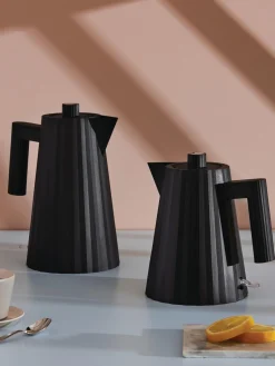 Best ALESSI Bouilloire Plissé, 1 L Noir
