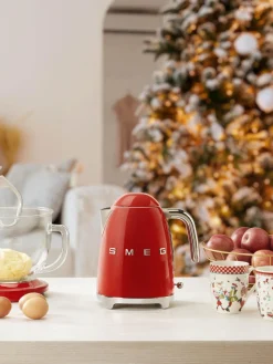 Best Smeg Bouilloire 50's Style, 1,7 L Rouge, haute brillance