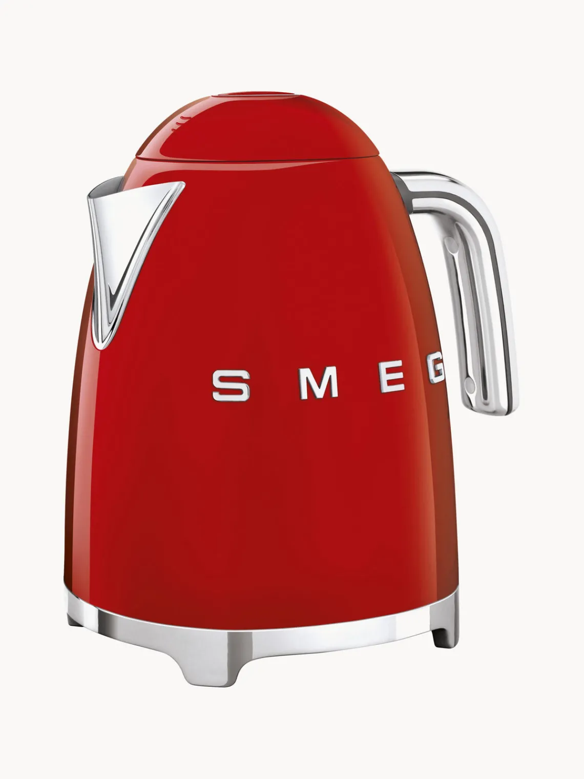 Best Smeg Bouilloire 50's Style, 1,7 L Rouge, haute brillance