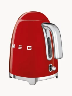 Best Smeg Bouilloire 50's Style, 1,7 L Rouge, haute brillance