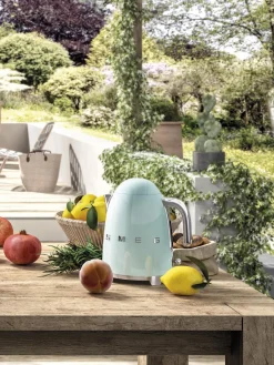 Fashion Smeg Bouilloire 50's Style, 1,7 L Vert menthe, haute brillance