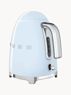 Fashion Smeg Bouilloire 50's Style, 1,7 L Bleu ciel, haute brillance