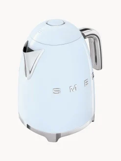 Fashion Smeg Bouilloire 50's Style, 1,7 L Bleu ciel, haute brillance