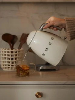 Online Smeg Bouilloire 50's Style, 1,7 L Blanc crème, haute brillance