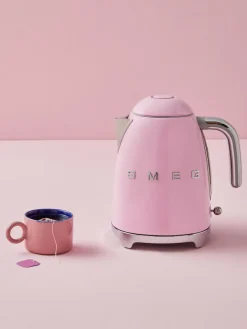 Discount Smeg Bouilloire 50's Style, 1,7 L Rose, haute brillance