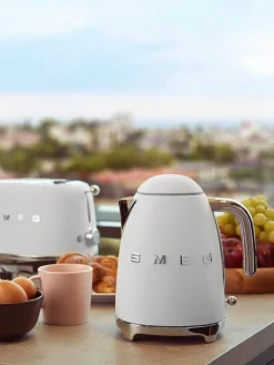 Discount Smeg Bouilloire 50's Style, 1,7 L Blanc, mat