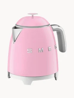 Hot Smeg Bouilloire 50's Style, 800 mL Rose, haute brillance