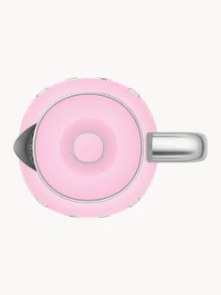 Hot Smeg Bouilloire 50's Style, 800 mL Rose, haute brillance