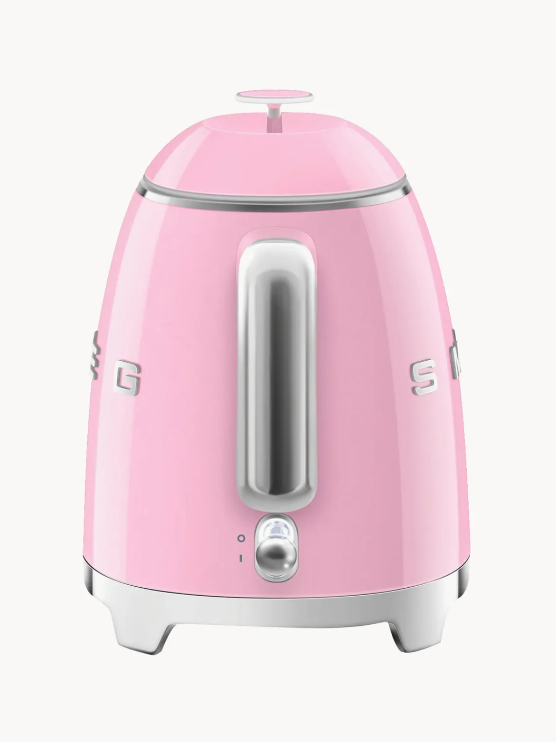 Hot Smeg Bouilloire 50's Style, 800 mL Rose, haute brillance