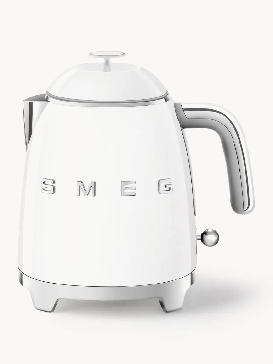 Best Smeg Bouilloire 50's Style, 800 mL Blanc, haute brillance