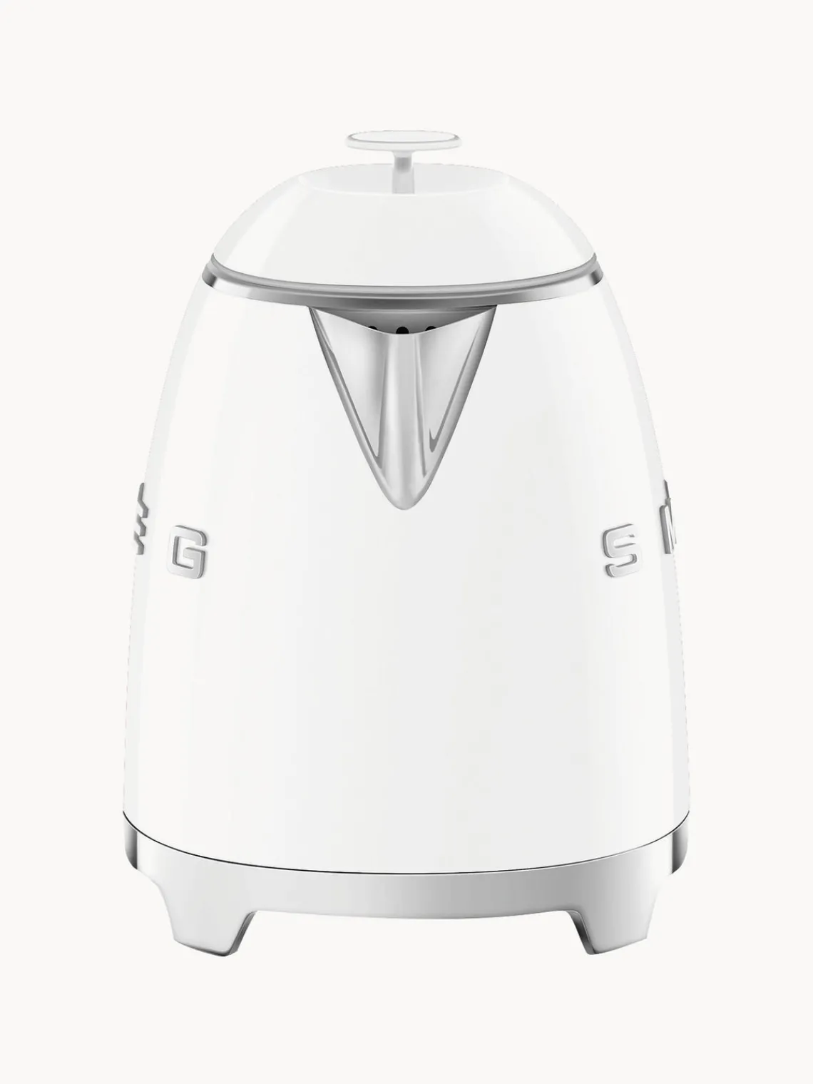 Best Smeg Bouilloire 50's Style, 800 mL Blanc, haute brillance