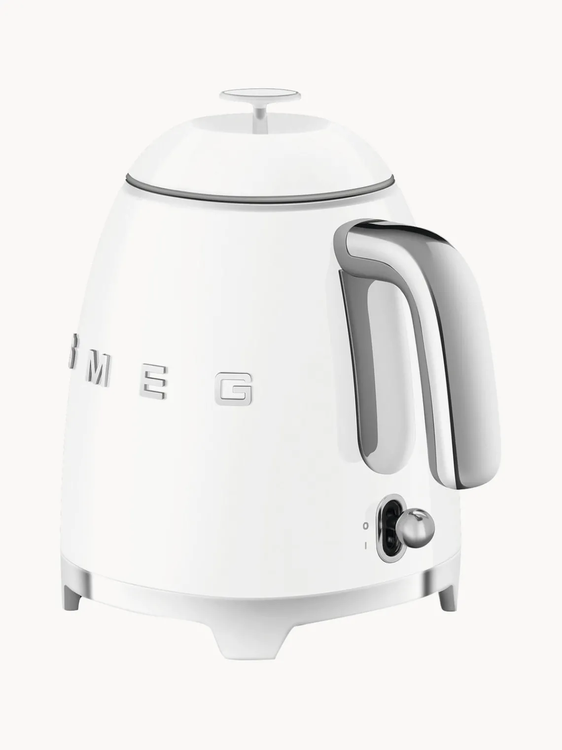Best Smeg Bouilloire 50's Style, 800 mL Blanc, haute brillance