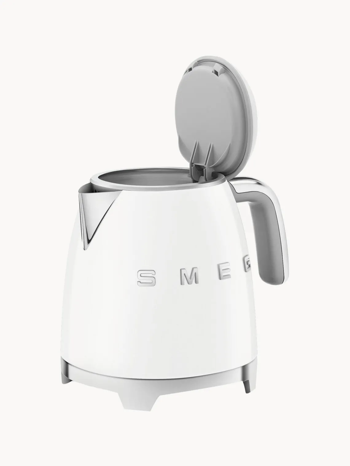 Best Smeg Bouilloire 50's Style, 800 mL Blanc, haute brillance
