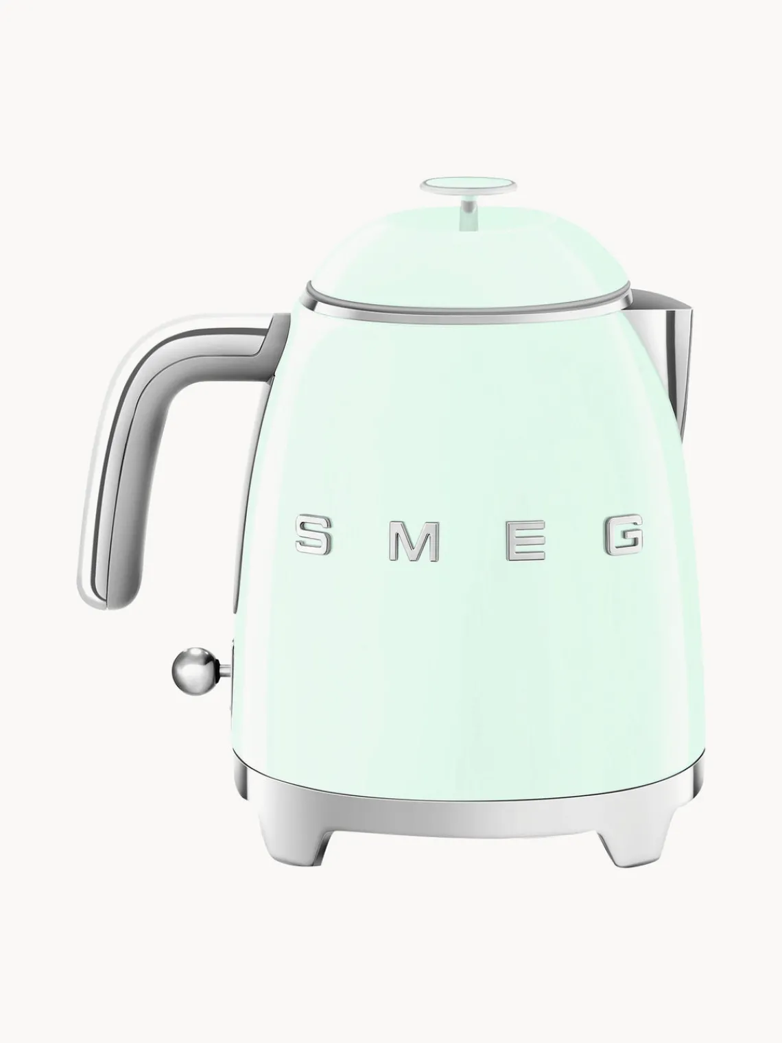 Clearance Smeg Bouilloire 50's Style, 800 mL Vert menthe, haute brillance