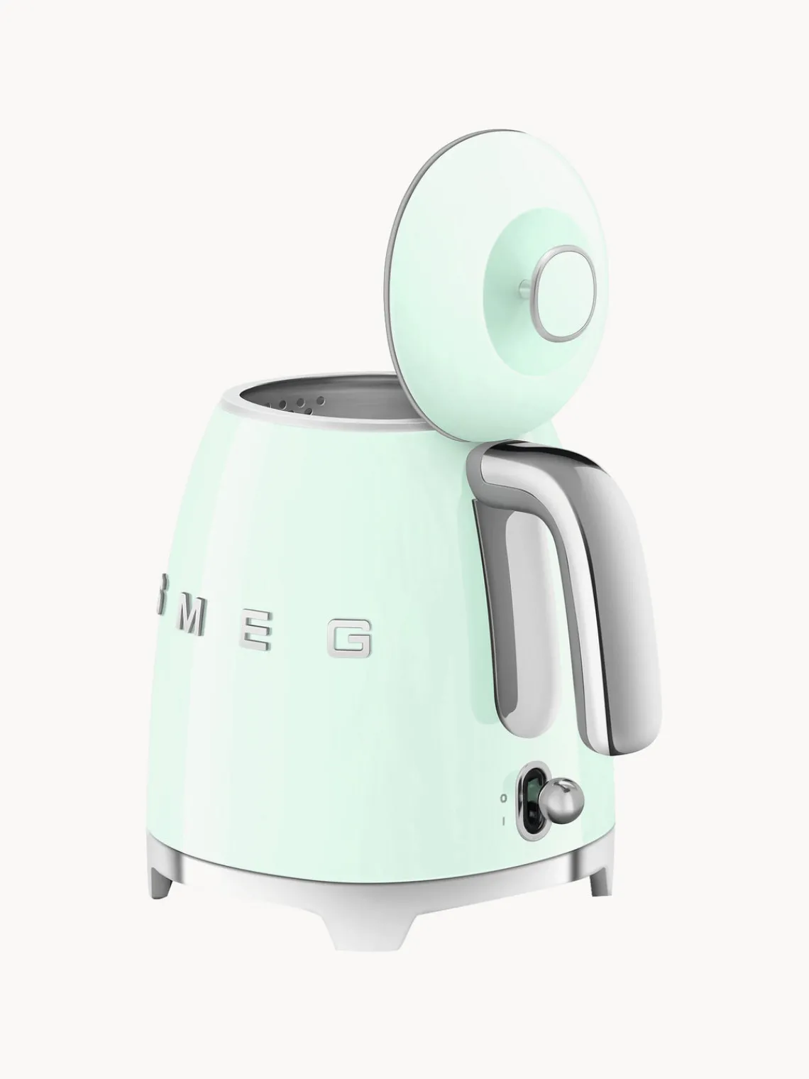 Clearance Smeg Bouilloire 50's Style, 800 mL Vert menthe, haute brillance