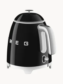 Outlet Smeg Bouilloire 50's Style, 800 mL Noir, haute brillance