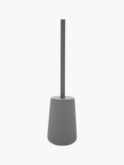 Online Zone Denmark Brosse pour WC avec récipient en porcelaine Brush Gris foncé, mat