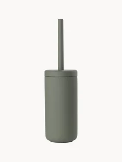 Clearance Zone Denmark Brosse pour WC avec récipient Omega Vert olive