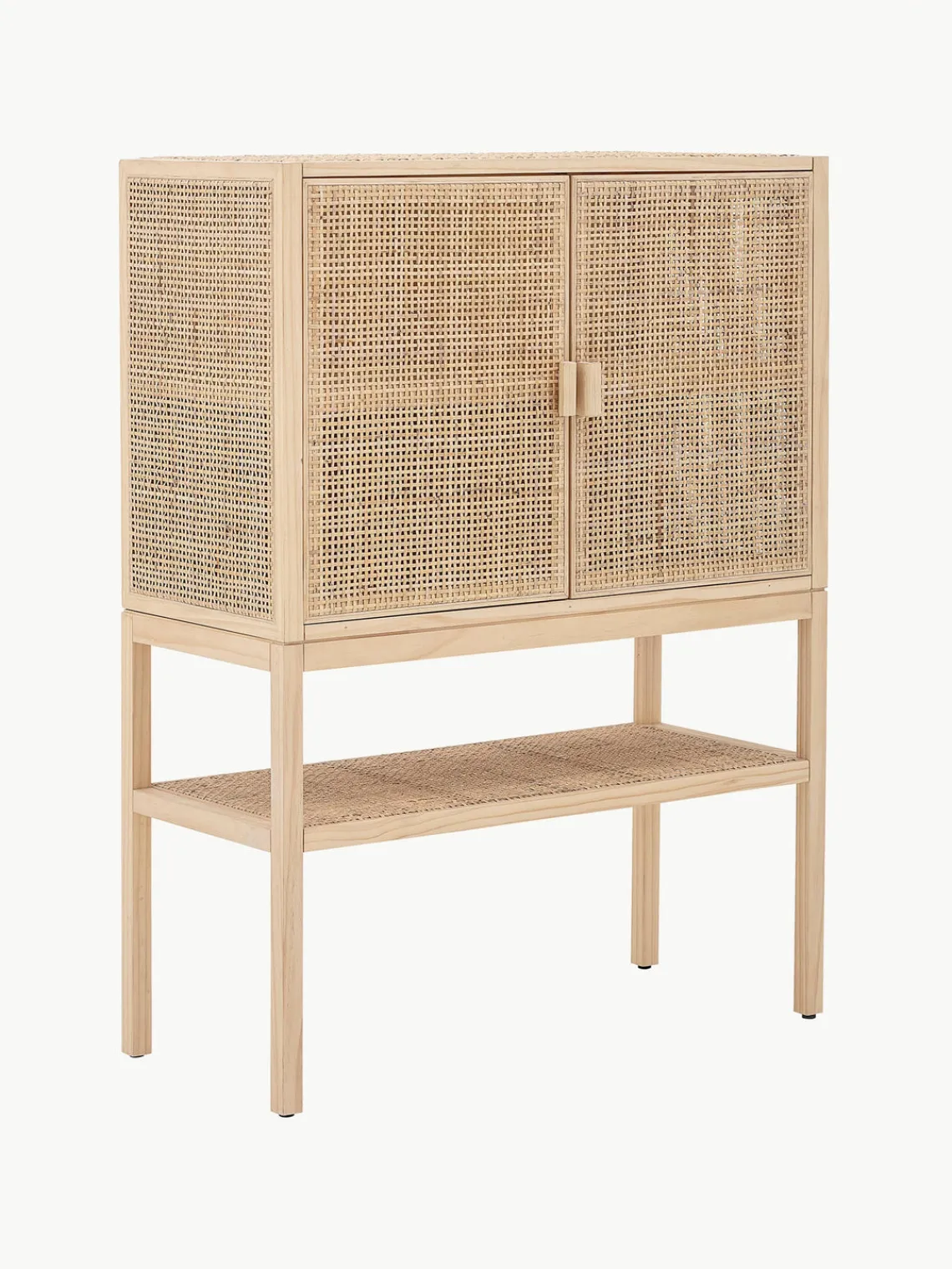 Sale Bloomingville Buffet haut en pin/rotin Sanna