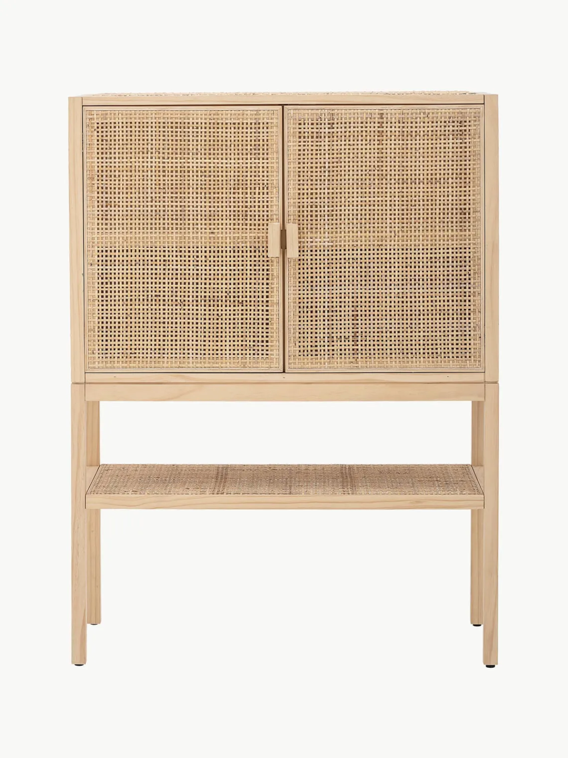 Sale Bloomingville Buffet haut en pin/rotin Sanna