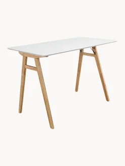 Clearance Westwing Bureau avec plateau blanc Vojens