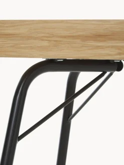 Best Woodman Bureau avec plateau en bois Rayburn Bois clair, noir