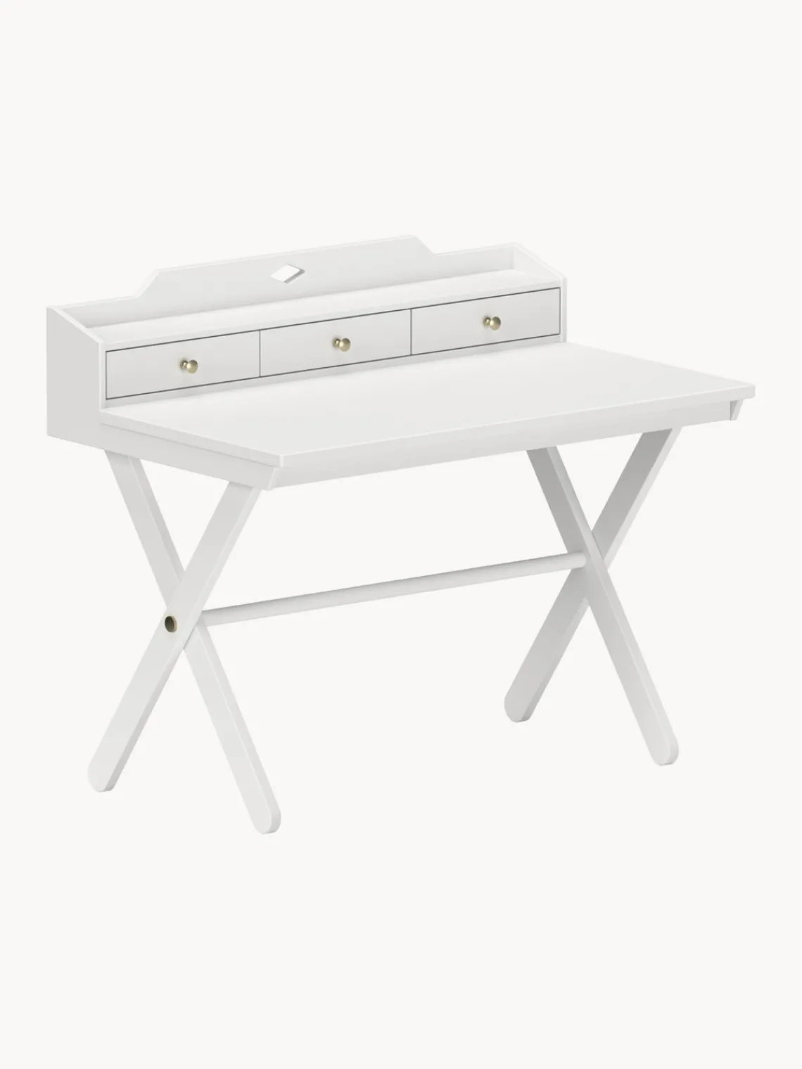 Fashion Cam Cam Copenhagen Bureau en bois artisanal Luca, hauteur réglable