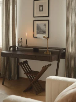 Clearance Westwing Collection Bureau en frêne Evrak Bois de frêne foncé