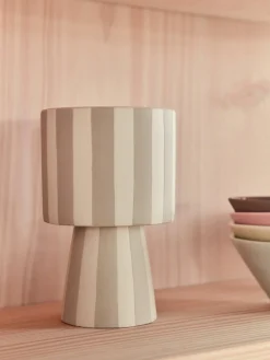 Online Oyoy Living Design Cache pot fait main Toppu, haut. 15 cm Tons beiges