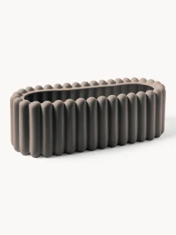 Online DBKD Cache-pot en céramique Mist, larg. 48 cm Taupe, mat