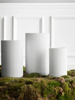 Discount Lyngby Porcelaen Cache-pot en porcelaine Lyngby, haut. 21 cm Blanc