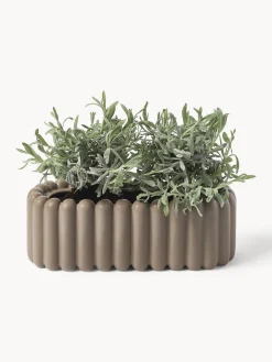 New DBKD Cache-pot Mist, larg. 35 cm Taupe, mat
