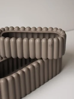 New DBKD Cache-pot Mist, larg. 35 cm Taupe, mat