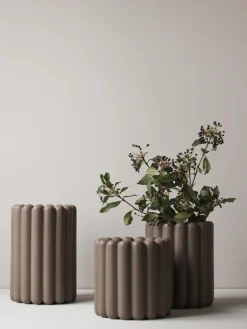 Best DBKD Cache-pot Mist, larg. 27 cm Taupe, mat