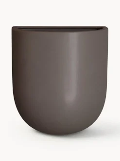Online DBKD Cache-pot mural Cut, larg. 15 cm Taupe, mat