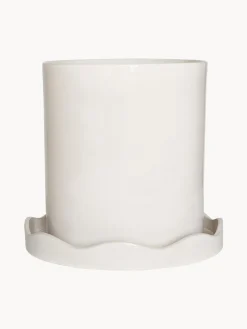 Outlet Oyoy Living Design Cache-pot Nami, haut. 30 cm Blanc, haute brillance