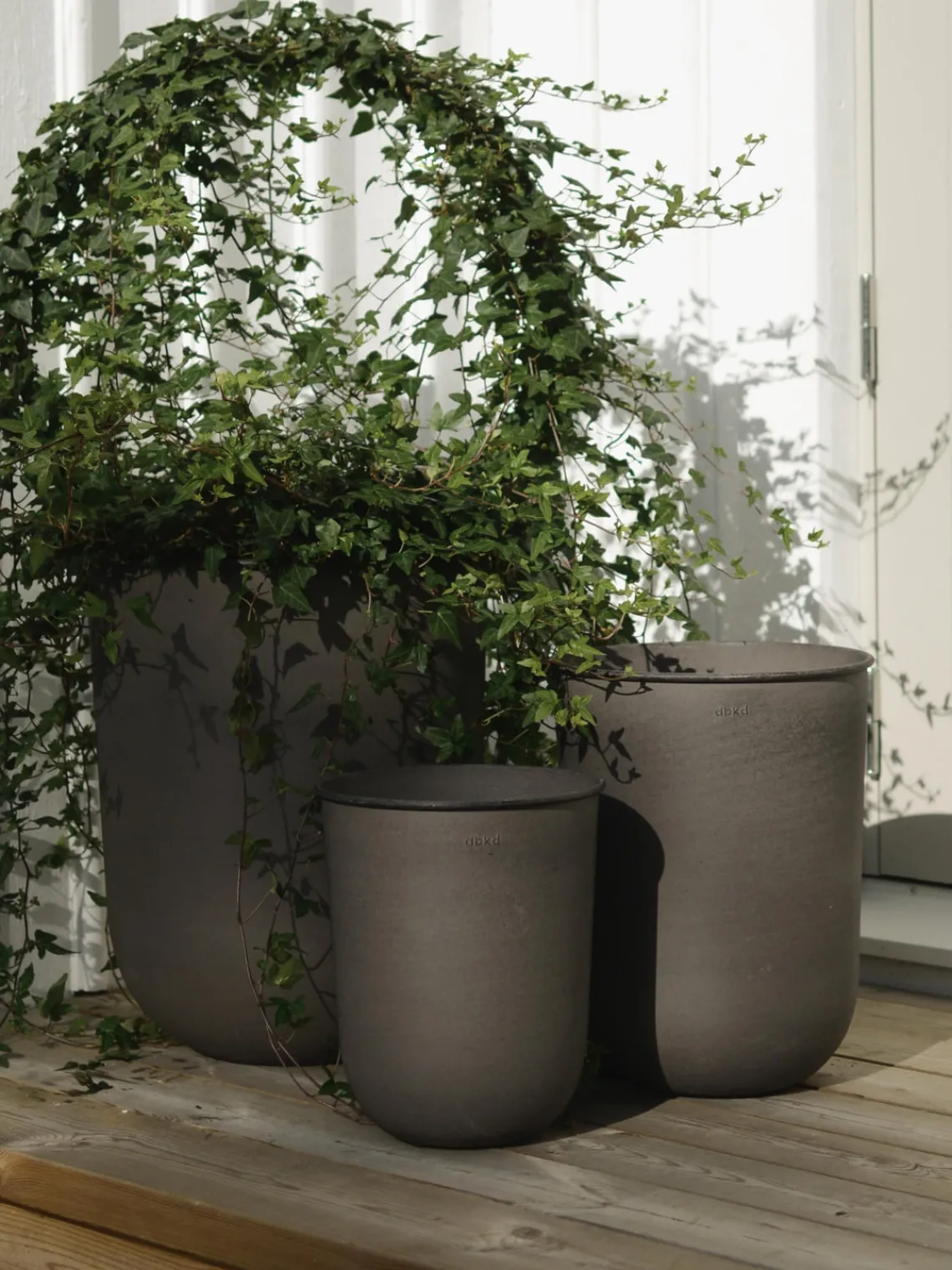 Outlet DBKD Cache-pots Out, 3 élém. Taupe, mat