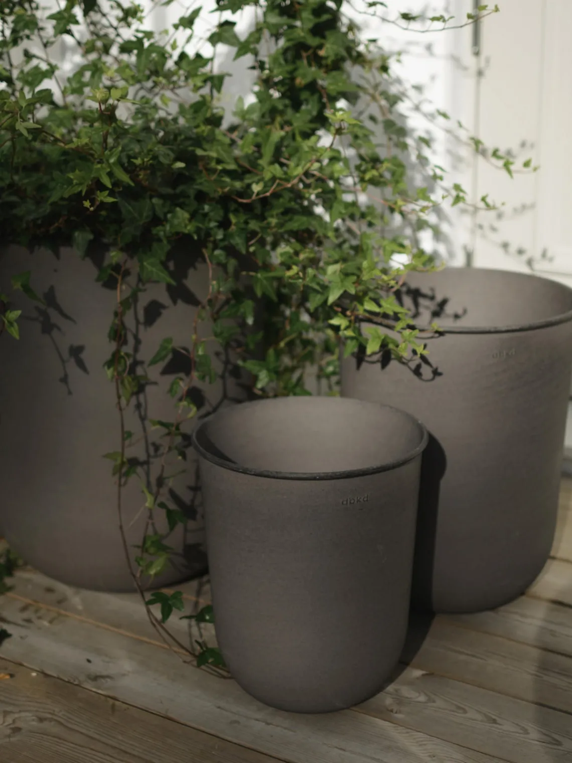 Outlet DBKD Cache-pots Out, 3 élém. Taupe, mat