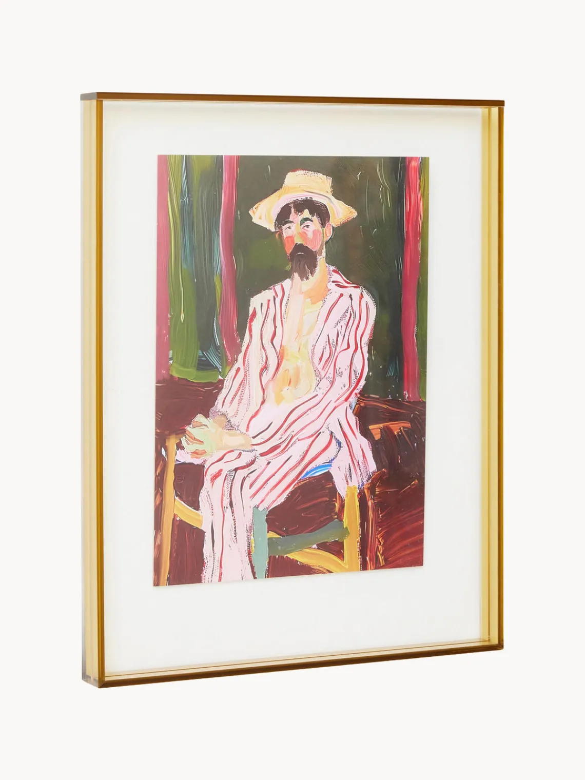 Clearance HKLIVING Cadre photo artisanal Olive Artist