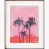 Hot HKLIVING Cadre photo fait main Palms