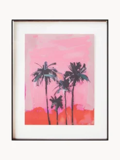 Hot HKLIVING Cadre photo fait main Palms