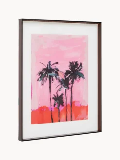 Hot HKLIVING Cadre photo fait main Palms